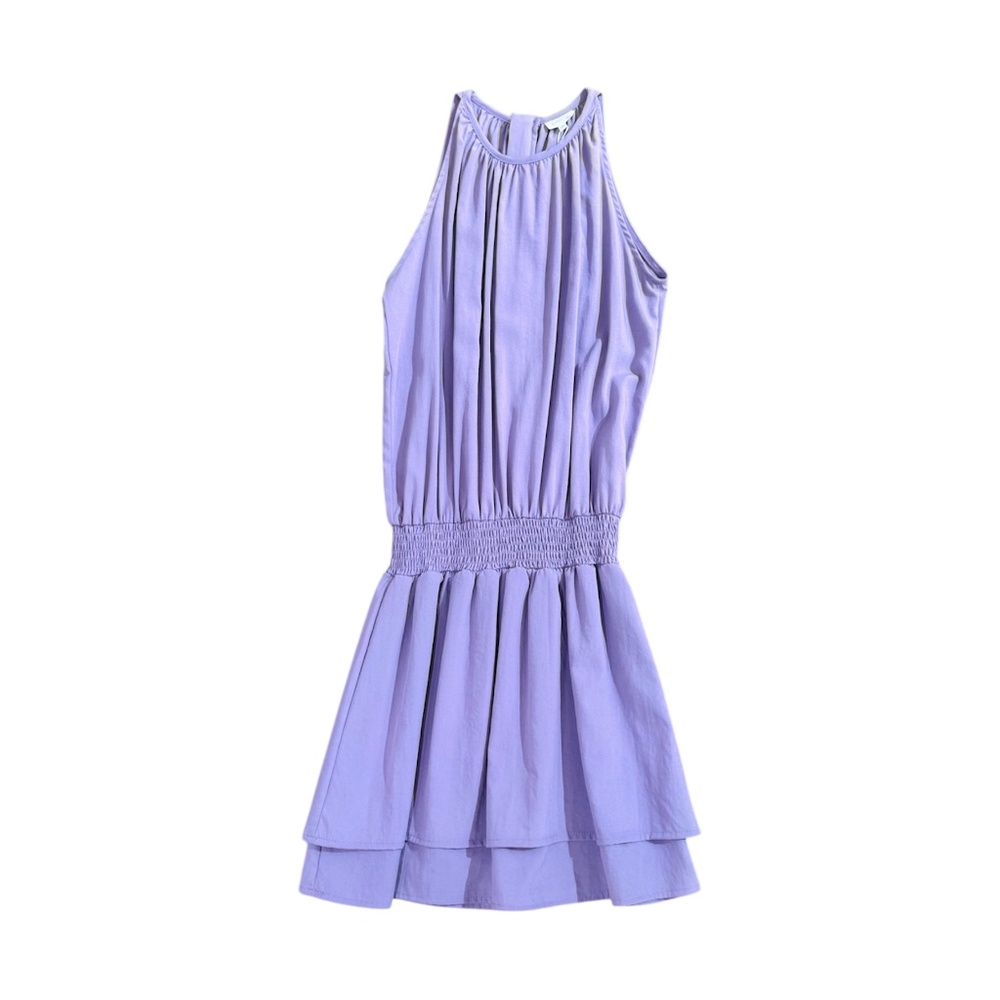 NWT pleat Wells Purple Dress